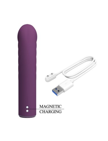 PRETTY LOVE - RYLAND WIEDERAUFLADBARER VIBRATOR MIT 10 FUNKTIONEN, LILA