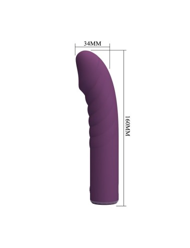 PRETTY LOVE - RYLAND WIEDERAUFLADBARER VIBRATOR MIT 10 FUNKTIONEN, LILA