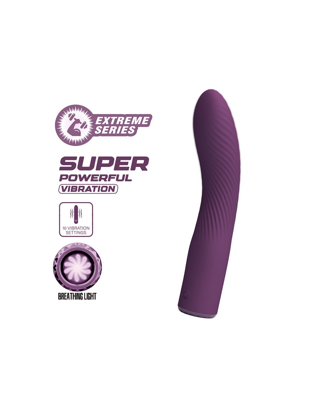 PRETTY LOVE - KISSELL WIEDERAUFLADBARER VIBRATOR MIT 10 FUNKTIONEN