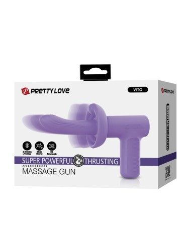 PRETTY LOVE - VITO STOSSMASSAGEPISTOLE 5 MODI LILA