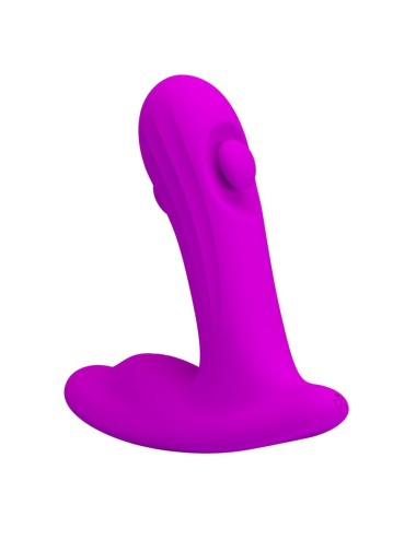 PRETTY LOVE - BAUER WIEDERAUFLADBARER PROSTATA-MASSAGEGERÄT MIT 12 MODI, LILA