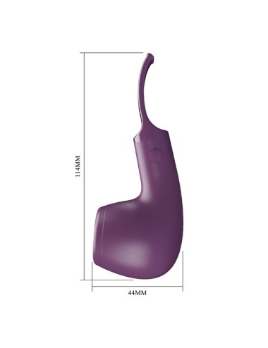 PRETTY LOVE - PFEIFENSTIMULATOR MIT 10 KLOPFSTUFEN, LILA