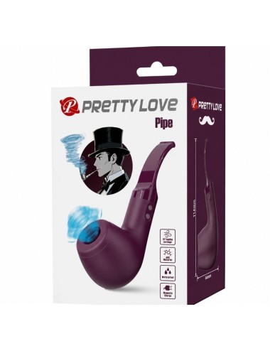 PRETTY LOVE - PFEIFENSTIMULATOR MIT 10 KLOPFSTUFEN, LILA