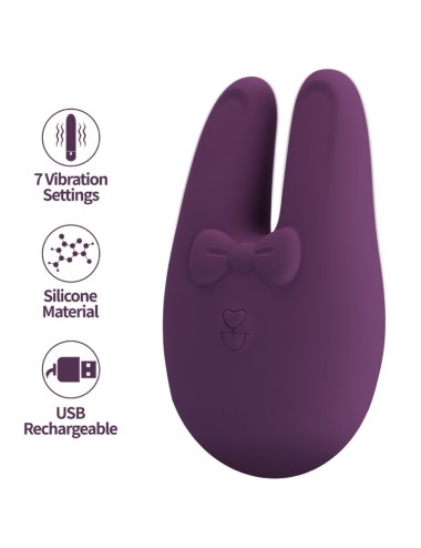 ROMANCE - EXTERNER STIMULATOR MIT HASE UND 7 VIBRATIONSMODI