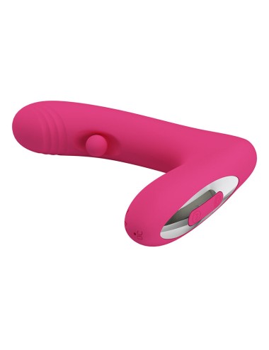 PRETTY LOVE – DUDEN WIEDERAUFLADBARER SILIKON-VIBRATOR MIT 12 VIBRATIONSMODI UND 3 SCHAUKELMODI