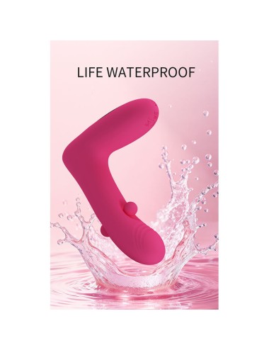 PRETTY LOVE – DUDEN WIEDERAUFLADBARER SILIKON-VIBRATOR MIT 12 VIBRATIONSMODI UND 3 SCHAUKELMODI, PINK
