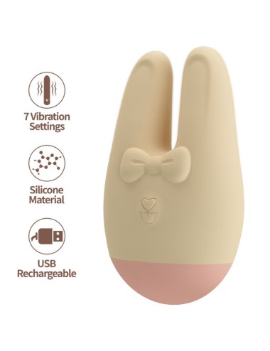 ROMANCE - EXTERNER STIMULATOR MIT HASE UND 7 VIBRATIONSMODI