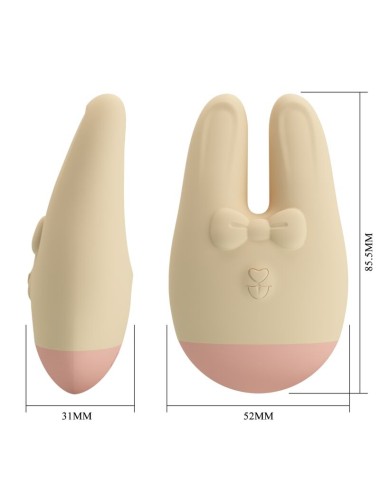 ROMANCE - EXTERNER STIMULATOR MIT HASE UND 7 VIBRATIONSMODI