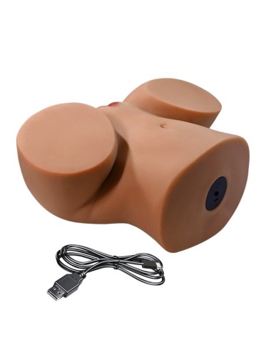 CRAZY BULL - REALISTISCHER WEIBLICHER TORSO-MASTURBATOR MIT DOPPELEINTRITT