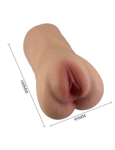 PRETTY LOVE – OTTILIE REALISTISCHER SILIKON-VAGINA-MASTURBATOR, KOMPAKT, NATÜRLICH