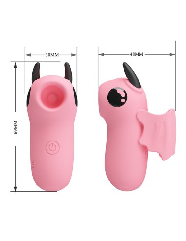 PRETTY LOVE - MAGIC DEVIL WIEDERAUFLADBARER FINGERSTIMULATOR PINK
