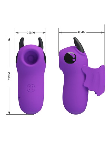 PRETTY LOVE - MAGIC DEVIL LILA WIEDERAUFLADBARER FINGERSTIMULATOR