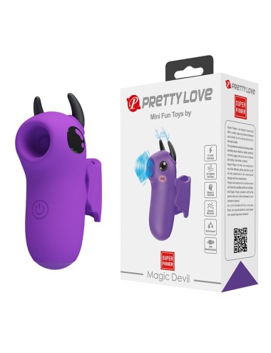PRETTY LOVE - MAGIC DEVIL LILA WIEDERAUFLADBARER FINGERSTIMULATOR