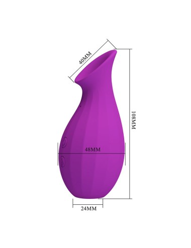 PRETTY LOVE - MAGIC BOTTLE WIEDERAUFLADBARER KLITORIS-SAUGSTIMULATOR LILA