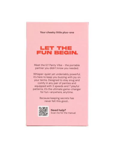 JE JOUE - ILY PANTY VIBE FERNBEDIENUNGS-INTIMVIBRATOR