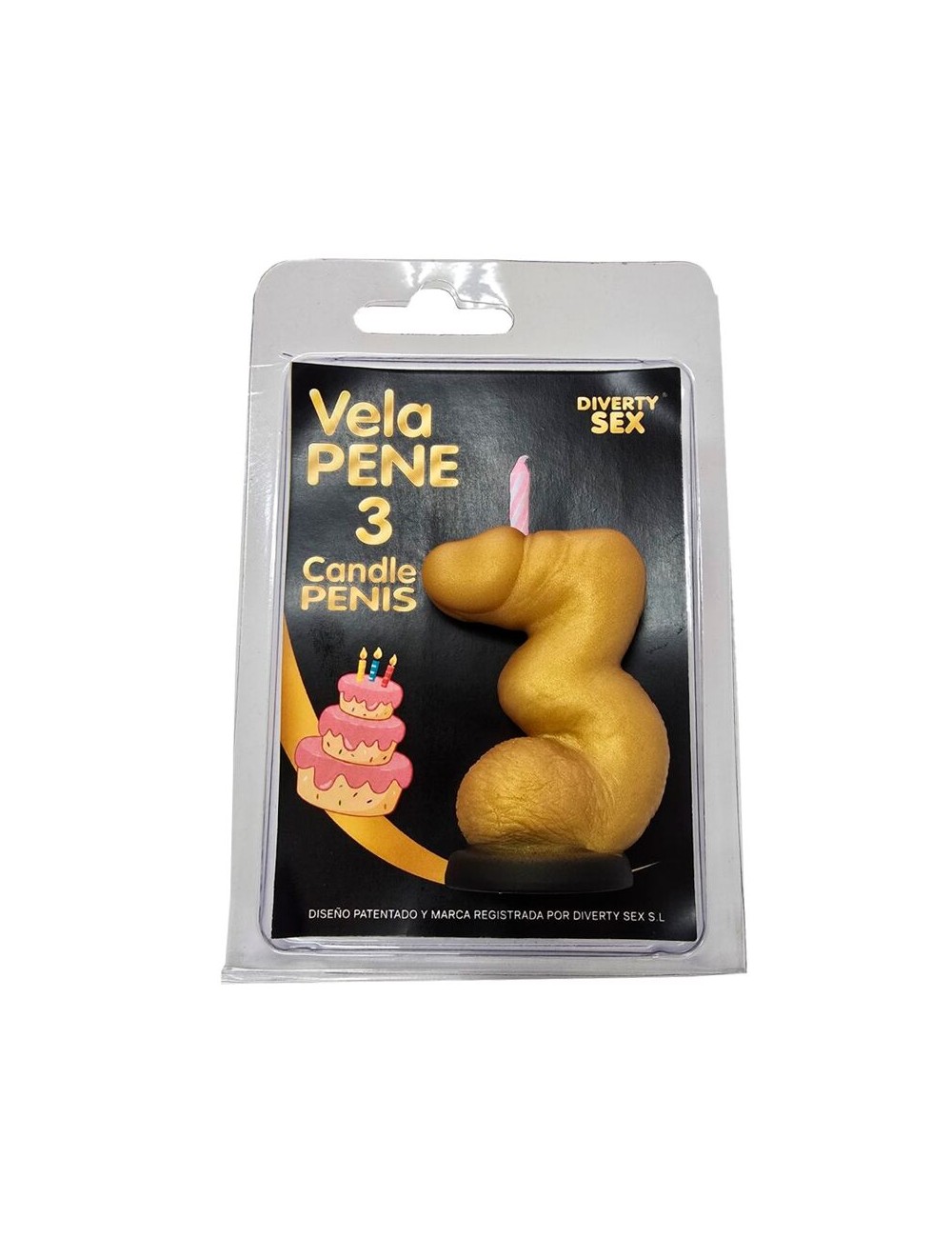 DIABLO PICANTE – PENISKERZE IN FORM DER ZAHL 3