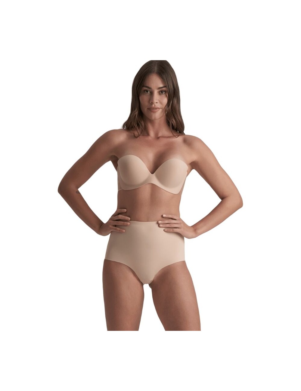 BYE-BRA - DIVA BRA SUJETADOR ADHESIVO BEIGE COPA D