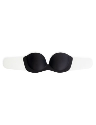 BYE-BRA - DIVA BRA SUJETADOR ADHESIVO NEGRO COPA B