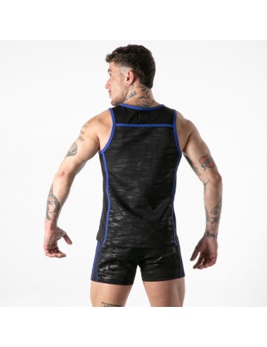 LOCKER GEAR - VOLLSTÄNDIGER MILITÄRZUGRIFF TANKTOP BLAU S