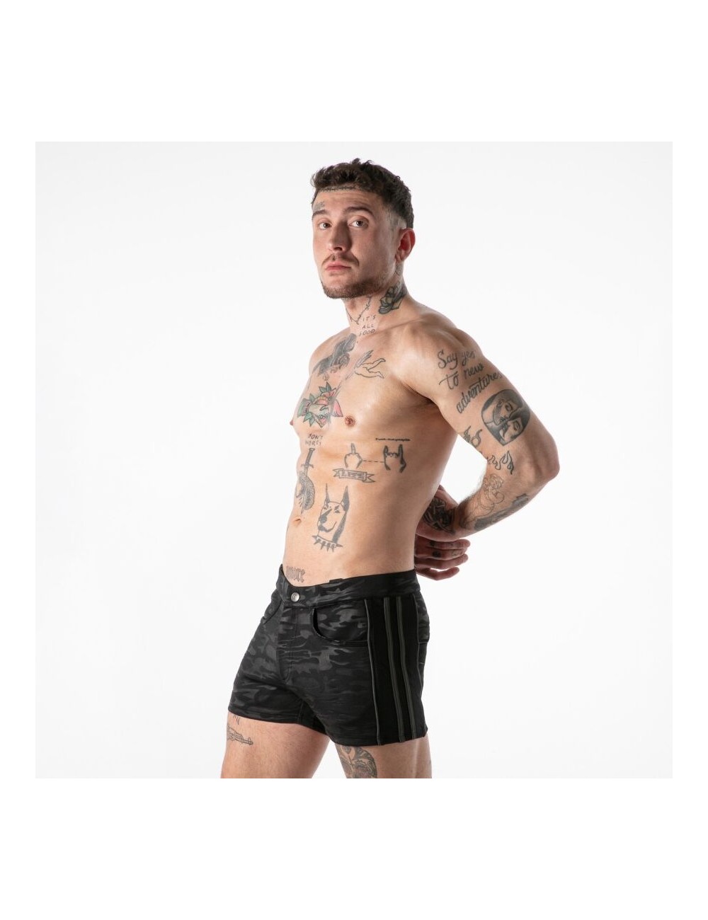LOCKER GEAR - FULL MILITARY ACCESS SHORT BLACK XL