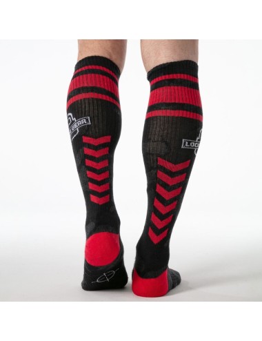 LOCKER GEAR - ROTE MILITÄR-KNIEHOHE SOCKEN