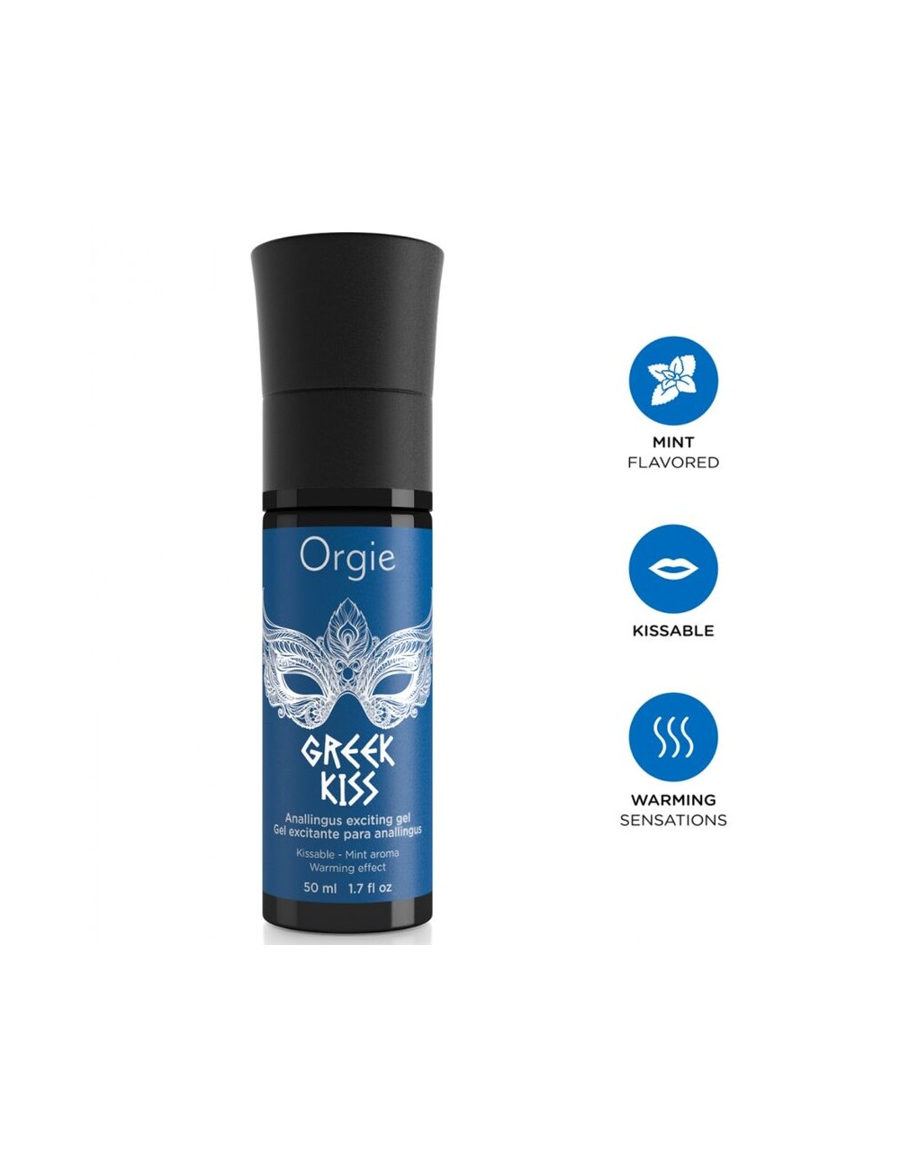 ORGIE - GRIECHISCHES KUSS-ANALLINGUS-STIMULATIONSGEL MINZE 50 ML