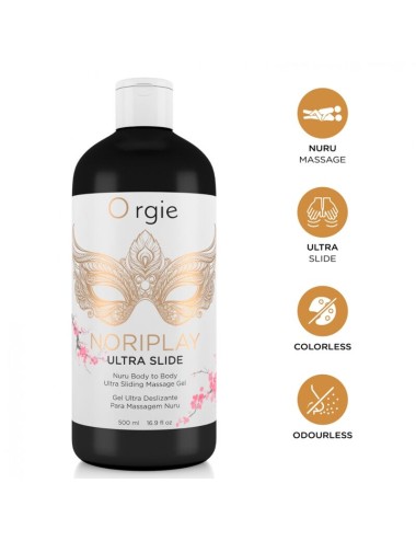 ORGIE - NORIPLAY ULTRA SLIDE BODY TO BODY NURU MASSAGEGEL 500 ML