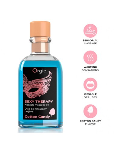 ORGIE - LIPPENMASSAGE-SET MIT ZUCKERWATTE