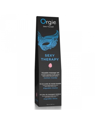 ORGIE - LIPPENMASSAGE-SET MIT ZUCKERWATTE