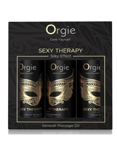 ORGIE - SEXY THERAPY MINI SIZE KOLLEKTION: SENSUELLE MASSAGEÖLE 3 X 30 ML