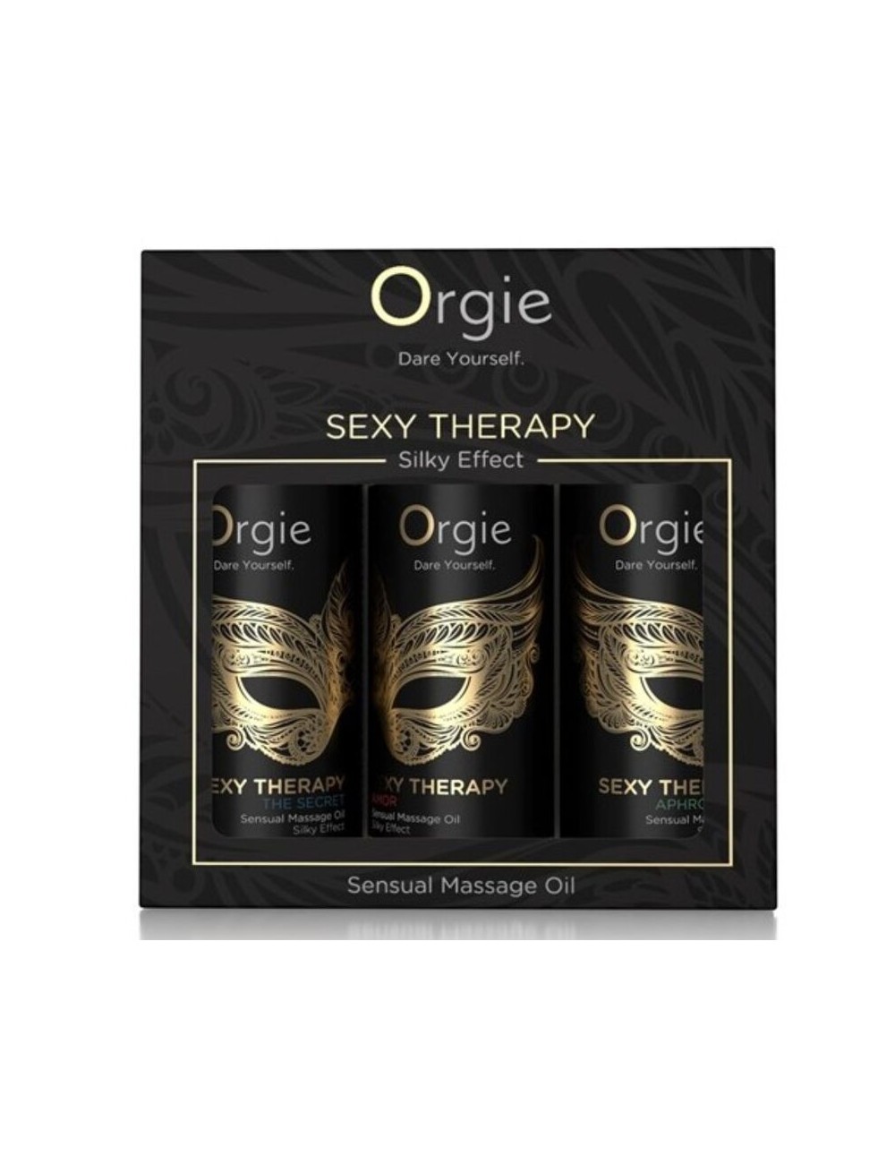 ORGIE - SEXY THERAPY MINI SIZE KOLLEKTION: SENSUELLE MASSAGEÖLE 3 X 30 ML