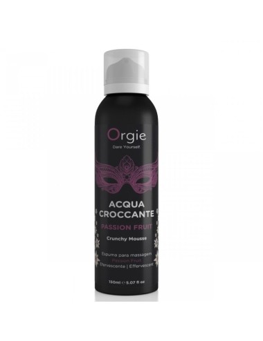 ORGIE - ACQUA CROCCANTE PASSIONSFRUCHT KNUSPRIGE MASSAGEMOUSSE 150 ML
