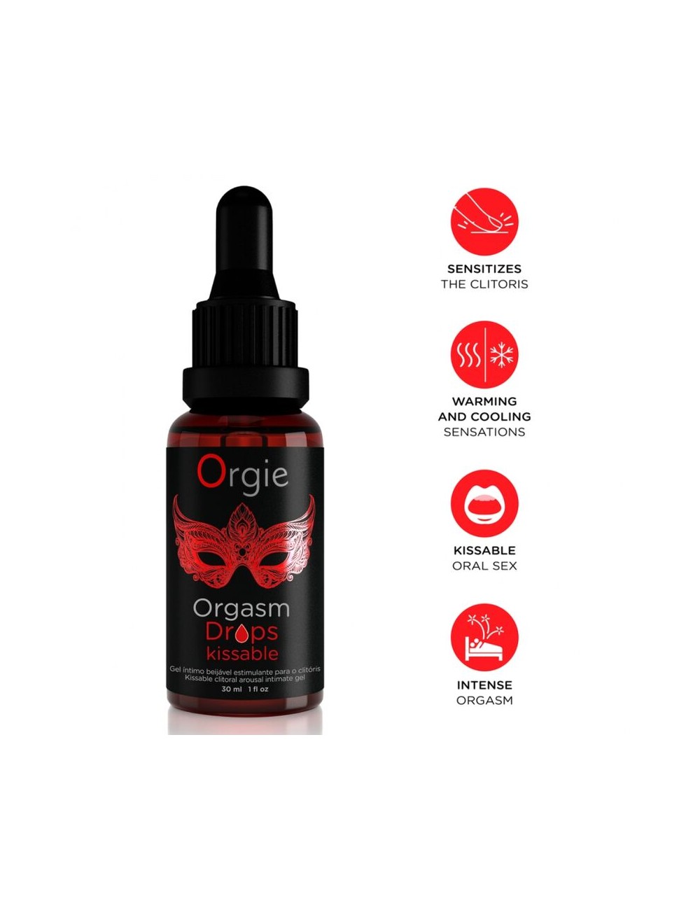 ORGIE - ORGASMUS-TROPFEN ZUR KUSSIONIERENDEN KLITORISATION 30 ML