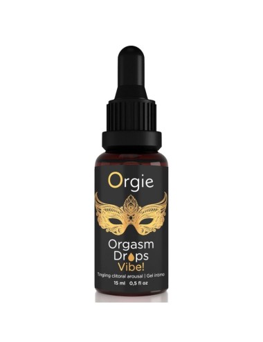 ORGIE - ORGASMUS-TROPFEN-VIBULATOR! VIBRIERENDER KLITORISTISCHER ERMÖGLICHUNGSSPANNER 15 ML