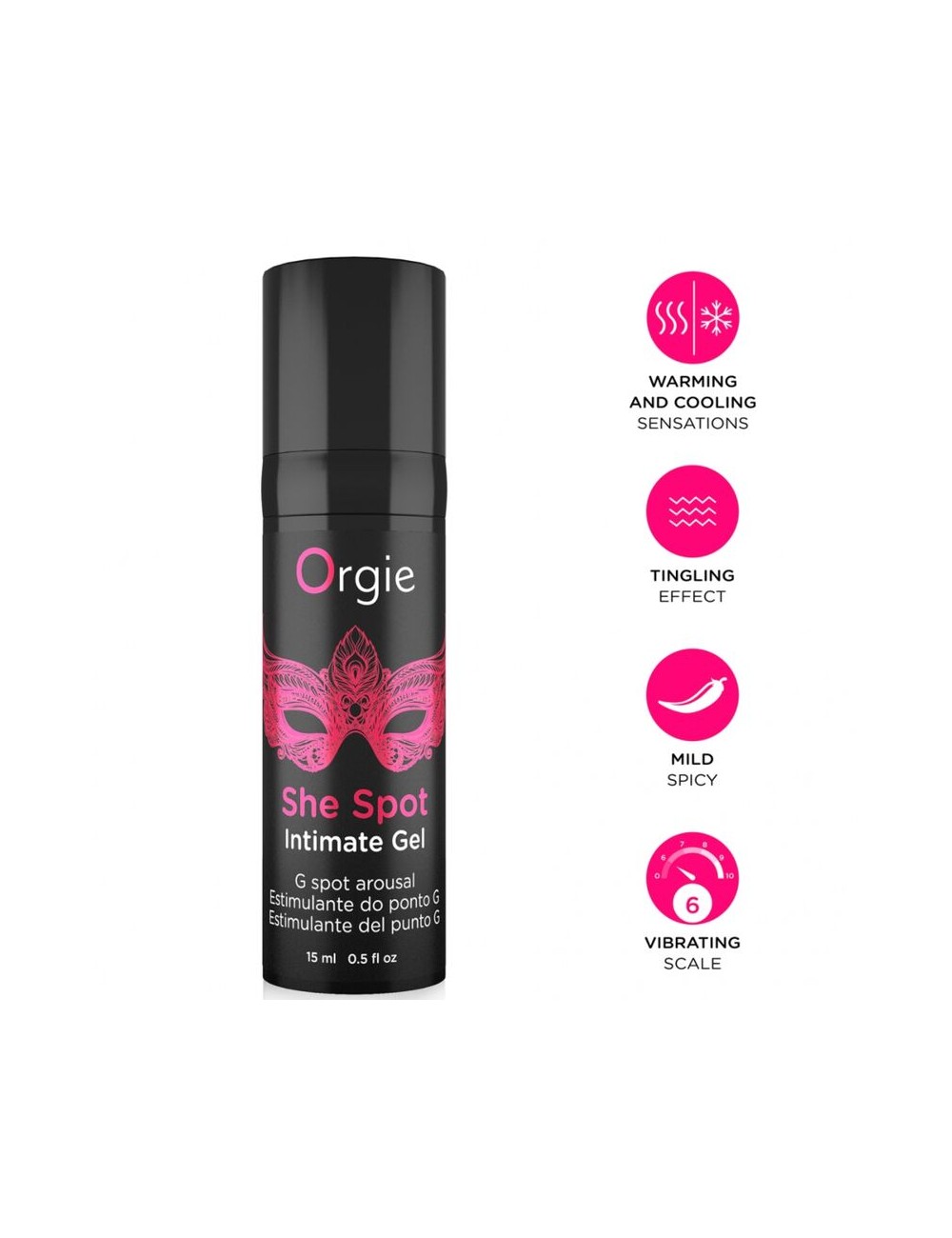 ORGIE - SHE SPOT G-SPOT ERREGUNGS-INTIMGEL 15 ML