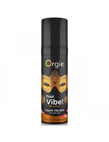 ORGIE - DOPPELVIBRATOR! SEX AM STRAND KÜSSER FLÜSSIGVIBRATOR 15 ML