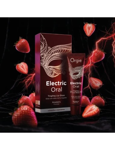 ORGIE - ELEKTRISCHER, KRIBBELNDER LIPPENBALSAM FÜR DEN MUND, 15 ML