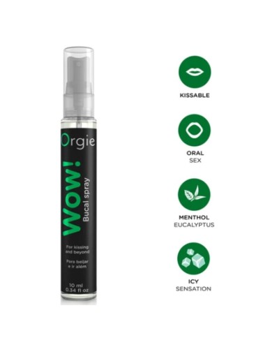 ORGIE - WOW! MENTHOL- UND EUKALYPTUS-MUNDSPRACHE 10 ML