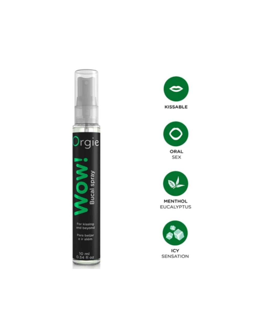 ORGIE - WOW! MENTHOL- UND EUKALYPTUS-MUNDSPRACHE 10 ML
