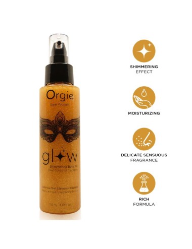 ORGIE - GLOW SCHIMMERENDES KÖRPERÖL 110 ML