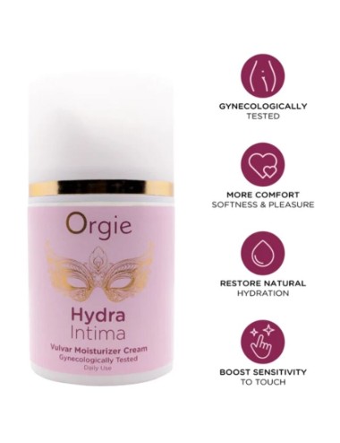 ORGIE - HYDRA INTIMA TÄGLICHE FEUCHTIGKEITSCREME FÜR DIE VULVA 50 ML