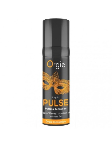 ORGIE - PULSE KISSABLE PULSIERENDES INTIMGEL MIT PULSIERTEM NERVENVERHALTEN 15 ML