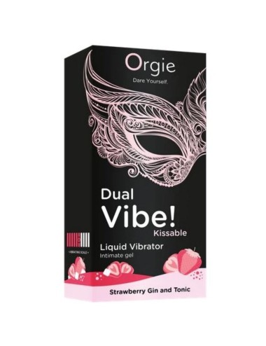 ORGIE - DUAL VIBE! ERDBEER-GIN-TONIC-VIBRATOR ZUM KÜSSEN