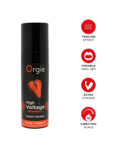 ORGIE - HIGH VOLTAGE ERDBEERE EXTRA STARKER