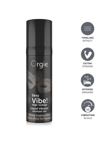 ORGIE - SEXY VIBE! EXTRA STARKER FLÜSSIGKEITSVIBRATOR MIT HOCHSPANNUNG