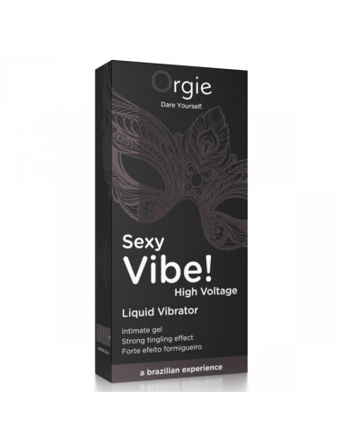 ORGIE - SEXY VIBE! EXTRA STARKER FLÜSSIGKEITSVIBRATOR MIT HOCHSPANNUNG