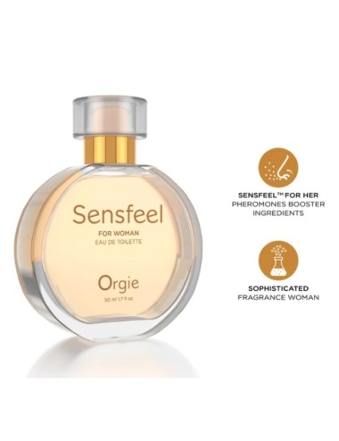 ORGIE - SENSFEEL FÜR FRAU PHEROMON BOOSTER EAU DE TOILETTE 50 ML