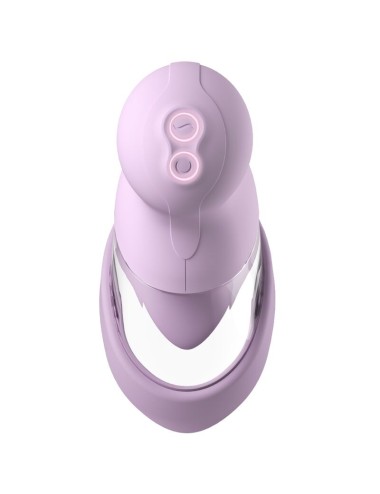 FANTASY FOR HER - VELOURA TOUCH LUSTIKPUMPE INTIMPUMPE MIT SAUG- UND VIBRATIONSFUNKTION LILA
