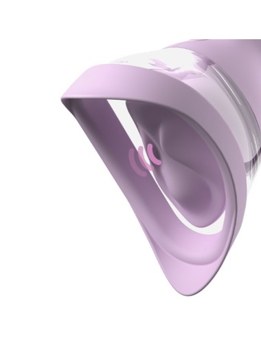 FANTASY FOR HER - VELOURA TOUCH LUSTIKPUMPE INTIMPUMPE MIT SAUG- UND VIBRATIONSFUNKTION LILA