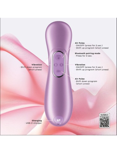 SATISFYER - PRO 2 GENERATION 4 KLITORALSTIMULATOR AMETHYST